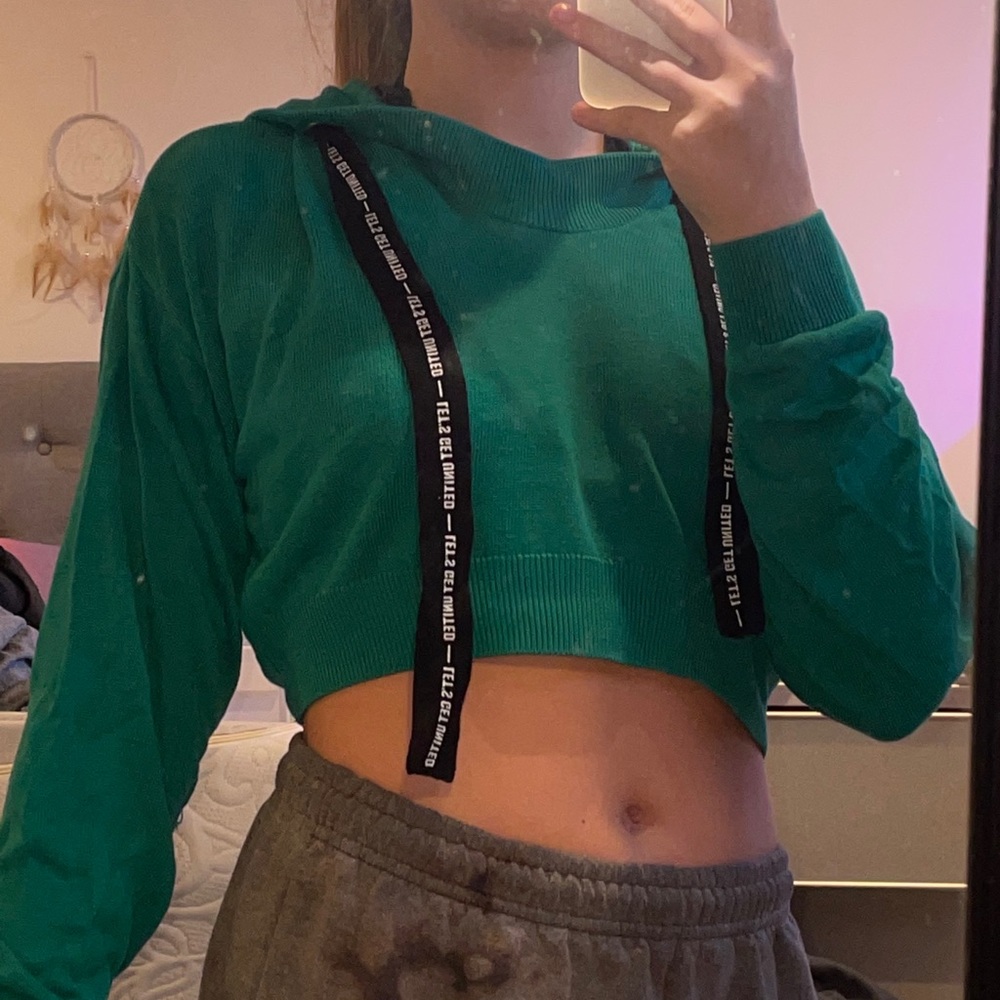 H&M cropped hoodie